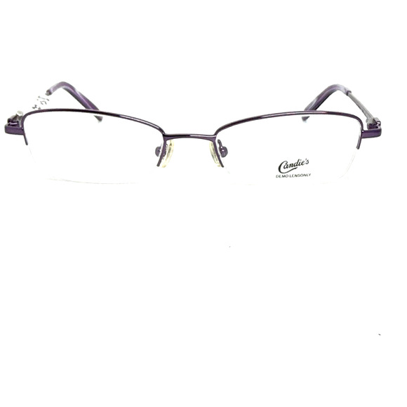 CANDIES C BELLA PUR PURPLE EYEGLASSES FRAME 48-17-135 H19544 - Picture 1 of 8
